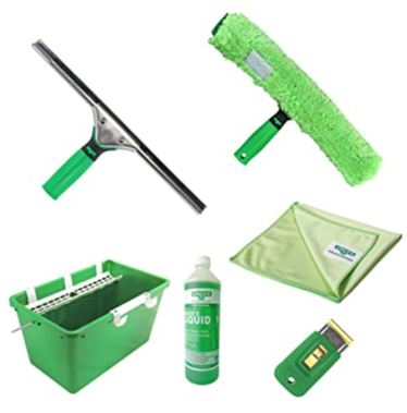 Kit nettoyage des vitres professionnel - 10 éléments - Des marques leaders  de nettoyage aux meilleures prix pour professionnels et particuliers
