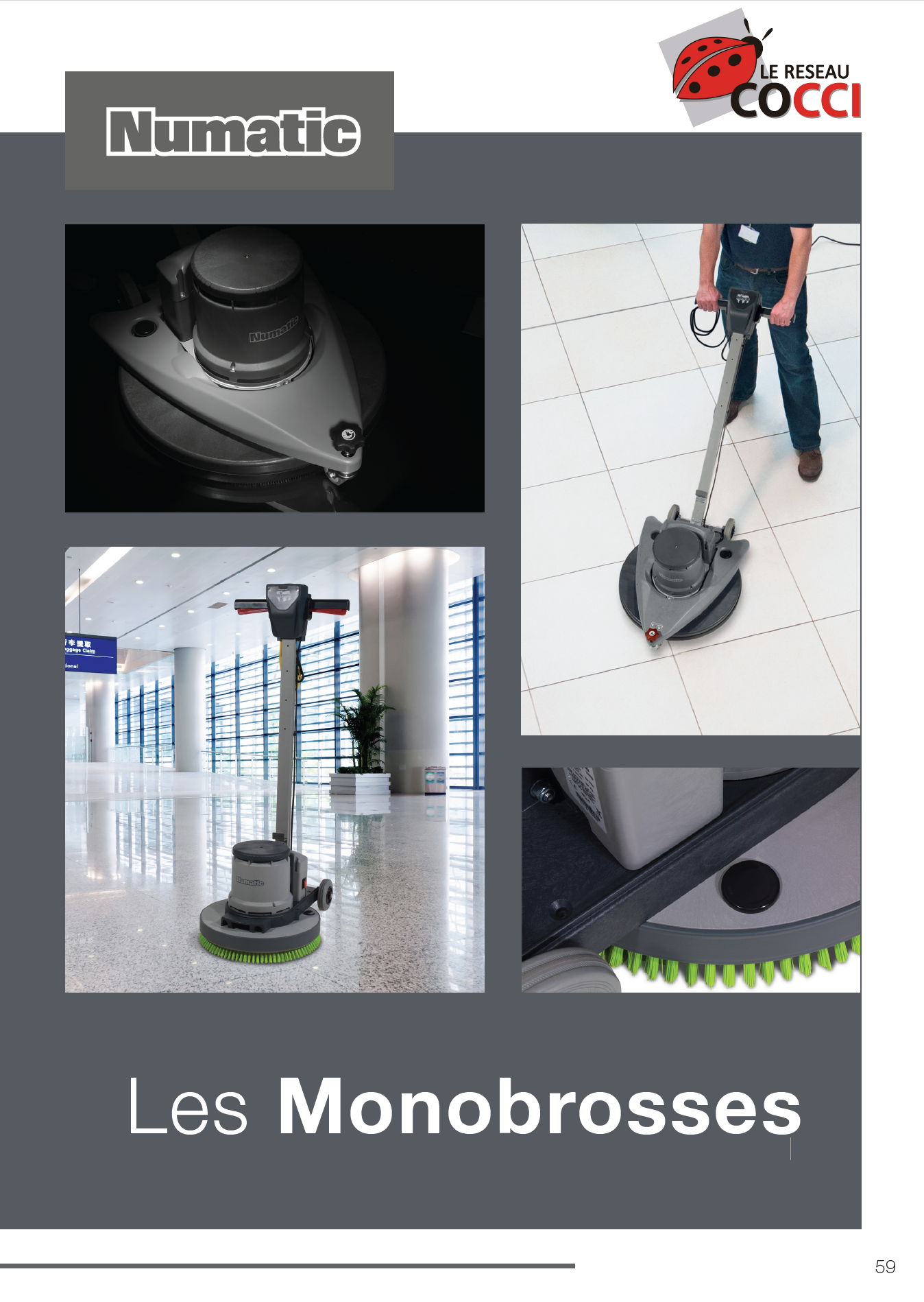 Catalogue monobrosse Numatic