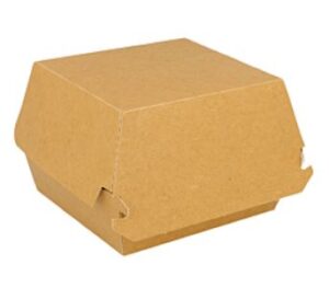 BOITE HAMBURGER JUMBO 300g/m² | 14x12.5x8CM