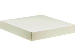 BOITE A TARTE CARTON BLANCHE H 50 MM