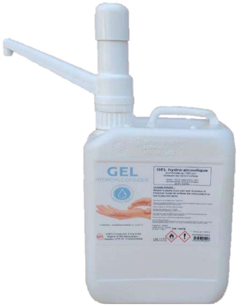 GEL HYDROALCOOLIQUE | BIOCIDE TP1