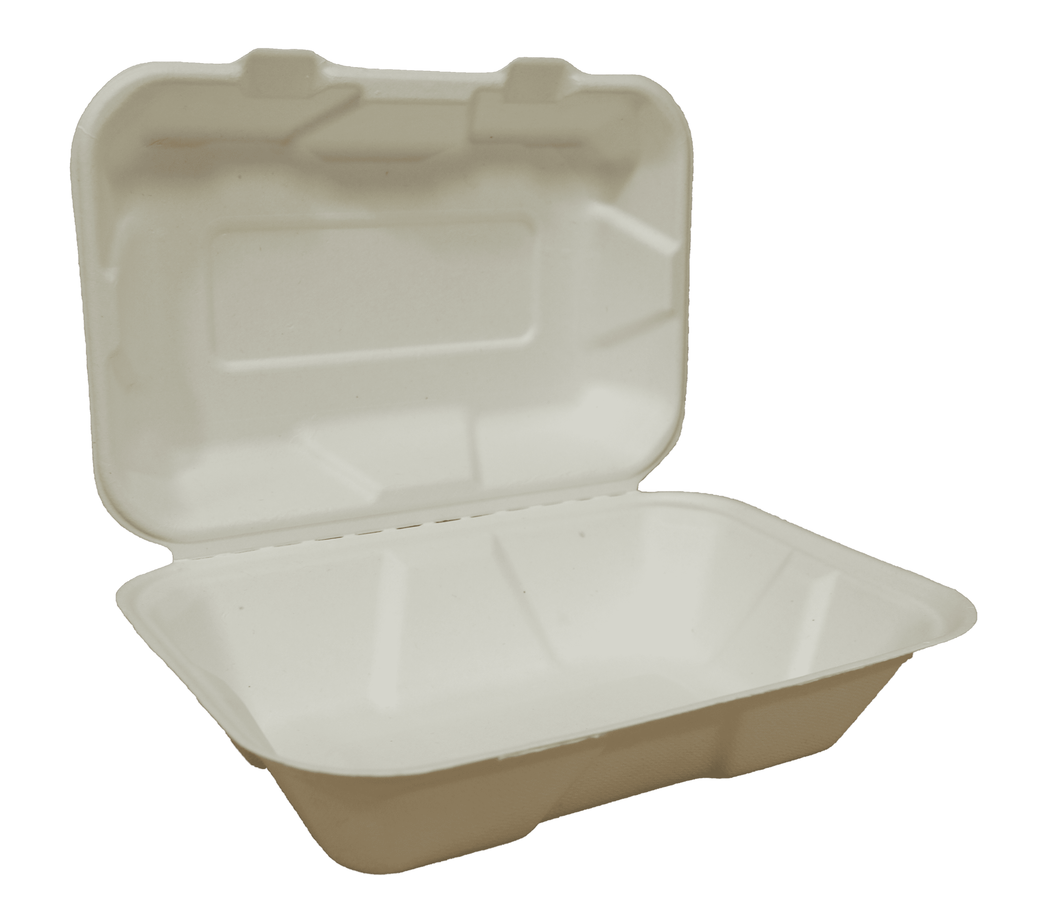 BOITE LUNCH RECTANGULAIRE FIBRE DE CANNE | 1300ML