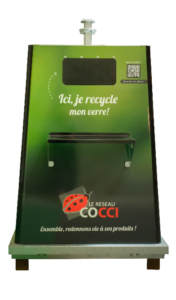 COLLECTE ET TRAITEMENT VERRE | COCCIBOX VERRE 1M3