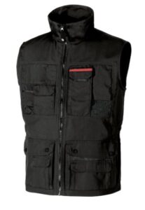 GILET DE TRAVAIL FIRST | BLACK CARBON