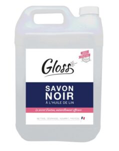 GLOSS SAVON NOIR A L'HUILE DE LIN