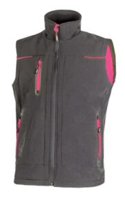 GILET UNIVERSE LADY | GREY FUSCHIA
