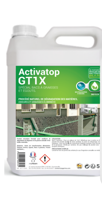 NETTOYANT BAC A GRAISSE | ACTIVATOP GT 1X