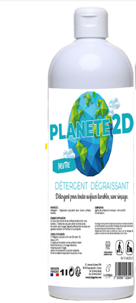 DETERGENT DEGRAISSANT SOL ET SURFACE | PLANETE 2D