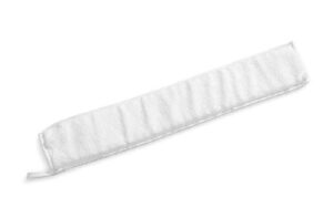 HOUSSE MICROFIBRE SNAKE RAS | BLANC | 60CM