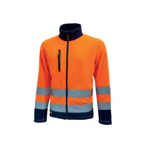 VESTE POLAIRE BOING | ORANGE FLUO