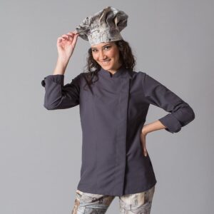 VESTE CUISINE | MIRANDA | GRIS MARENGO