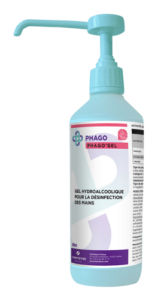 PHAGO'GEL HYDRO-ALCOOLIQUE POUR MAINS | 500ML