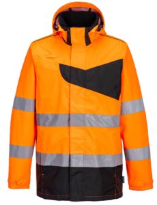 VESTE PARKA HAUTE VISIBILITE | PW2 | ORANGE