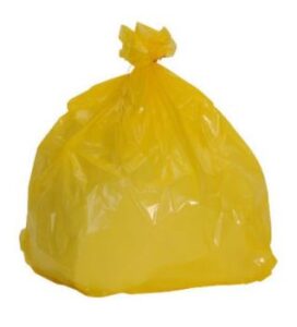 SAC POUBELLE | JAUNE | 110L | 40µ
