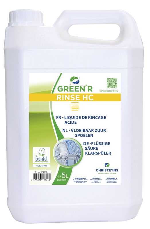 LIQUIDE DE RINCAGE | GREEN'R RINSE HC