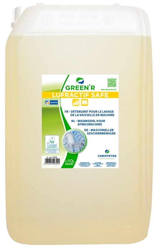 LIQUIDE VAISSELLE GREEN'R LUFRACTIF SAFE EAU DOUCE