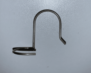 CROCHET FIXATION POUR TUBE