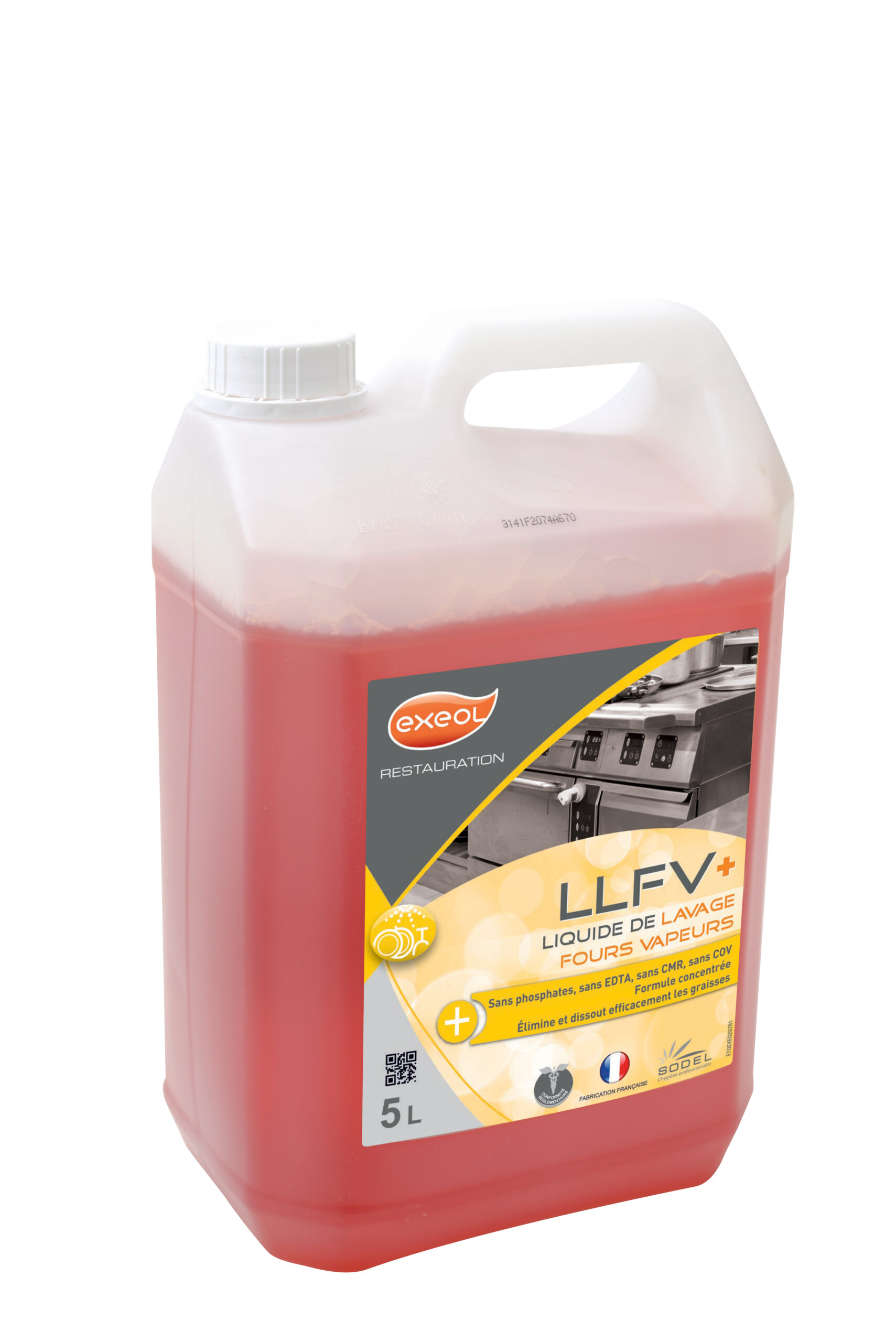 LIQUIDE DE LAVAGE FOURS VAPEUR LLFV+