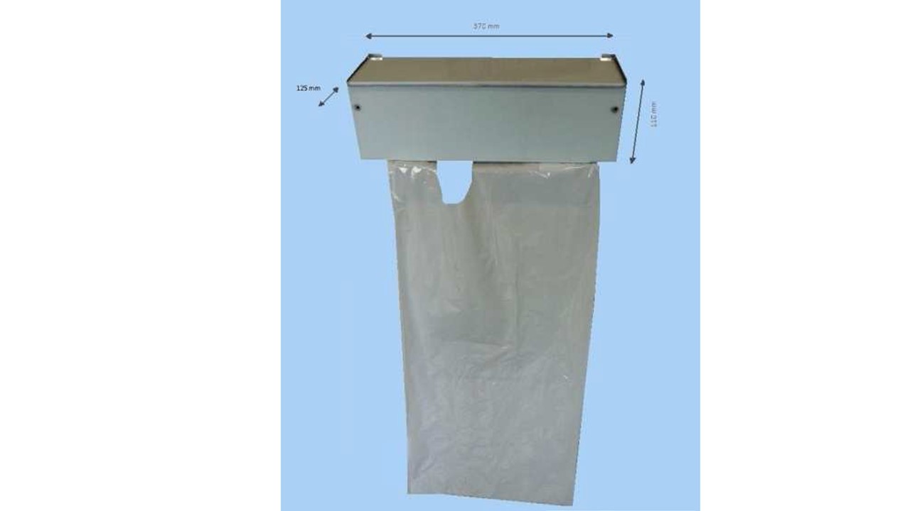 DISTRIBUTEUR INOX MEDICOM POUR TABLIERS