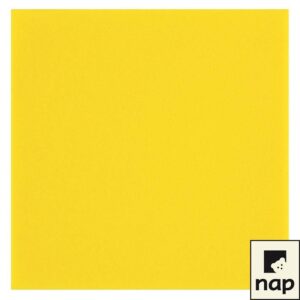 SERVIETTE COCKTAIL 2 PLIS JAUNE CITRON 20x20 CM