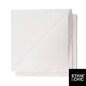 SERVIETTE TERRALOVE BLANC 40x40 CM