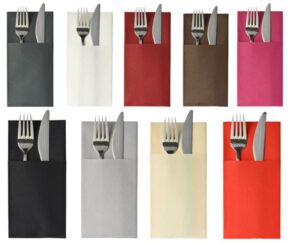 SERVIETTES CELISOFT | 1 PLI LUNCH POCHETTE 40X40CM