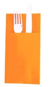 SERVIETTE NON TISSE KANGOUROU MANDARINE | 30x40CM
