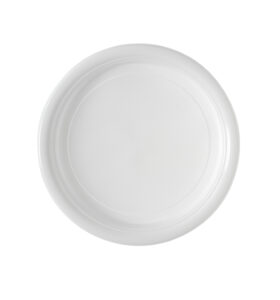 ASSIETTE PLASTIQUE | BLANCHE | Ø220MM