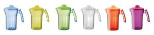 CARAFE 0.5L AVEC COUVERCLE COPOLYESTER