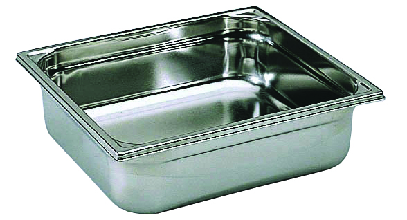 BAC GASTRONORME PLEIN S/ANSE INOX 2/3 H 200