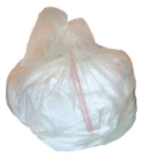 SAC 90L HYDROSOLUBLE EAU CHAUDE | TRANSP | 66x84CM