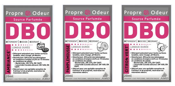 DBO DETERGENT BACTERICIDE ODORANT | DOSE DE 20ML