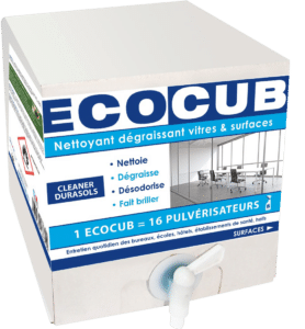 DETERGENT ECOCUB VITRES ET SURFACES
