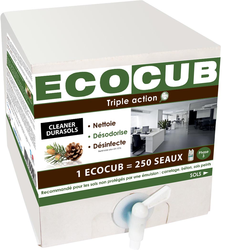 ECOCUB SOL CLEANER DURASOLS TRIPLE ACTION