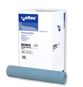 DRAP D'EXAMEN PLASTIFIE BLEU 132F. 38x50CM