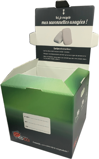 COLLECTE ET TRAITEMENT SAVONNETTE | COCCIBOX 45L