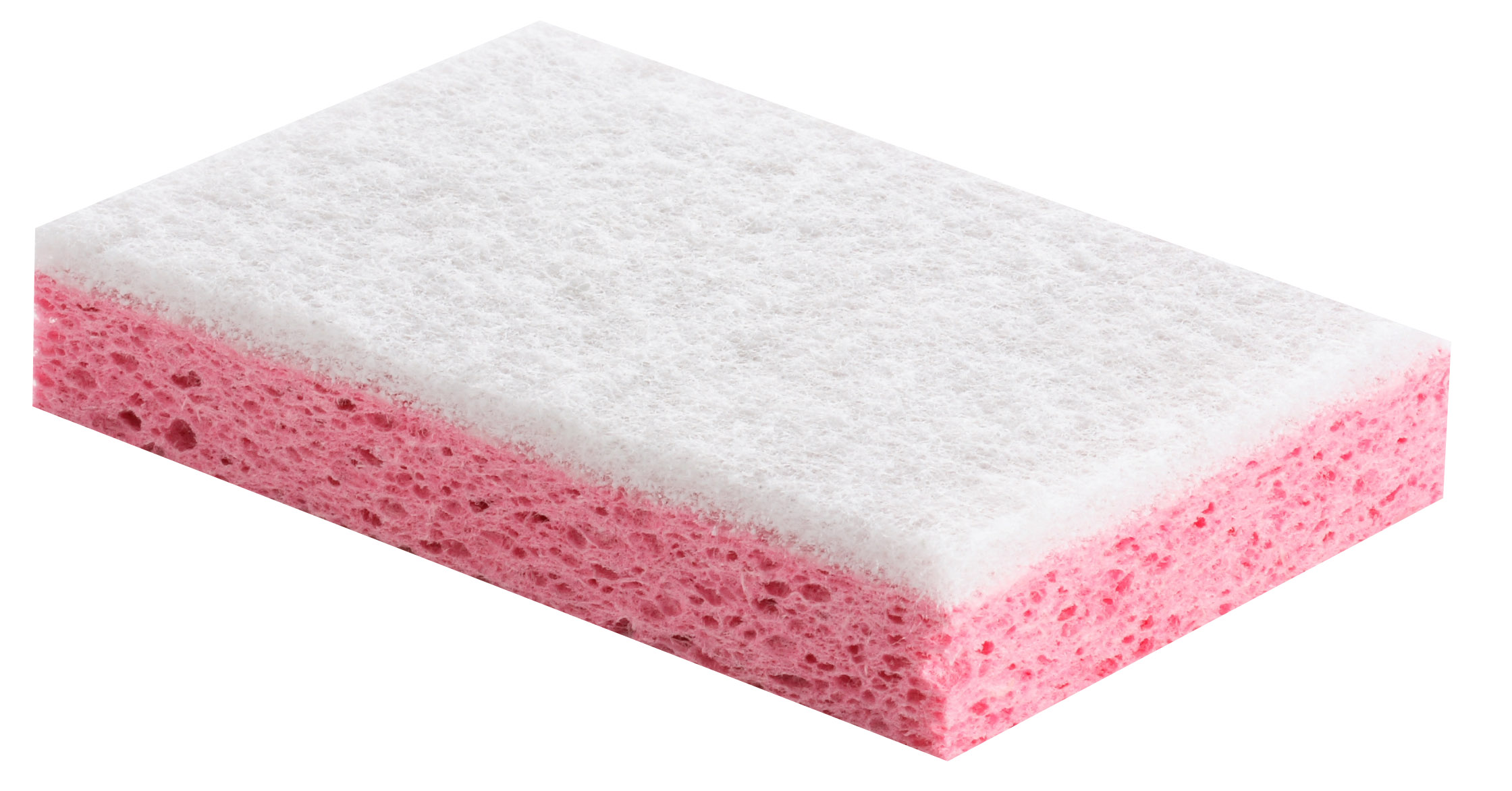 EPONGE GRATTANTE BLANC ET ROSE