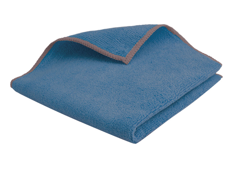 LAVETTE MICROFIBRE | 32 X 32CM | BLEU