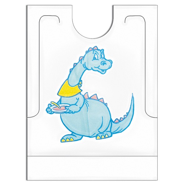 BAVOIR OUATE PE BLANC ENFANT | MODELE DINO