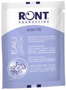 Lot de 30 sachets d'eau gélifiée 5 ml