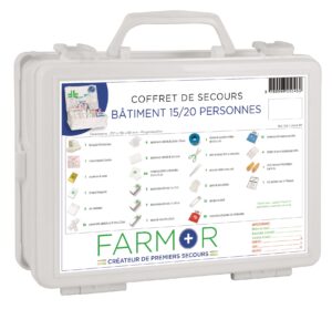 COFFRET DE SECOURS | BATIMENT | 15/20 PERS