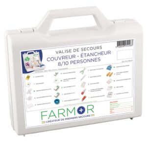 VALISE DE SECOURS | COUVREUR/ETANCHEUR | 8/10 PERS