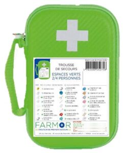 TROUSSE DE SECOURS | ESPACES VERTS | 2/4 PERSONNES