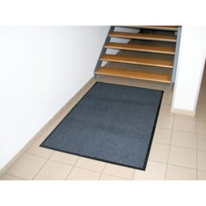 TAPIS ANTI-POUSSIERE QUERCY GRIS + BORDURE