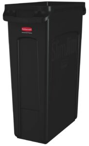 POUBELLE SLIM JIM 87L | NOIR
