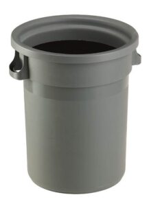 CORPS POUBELLE BARELLA GRIS 80 L