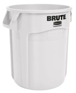 COLLECTEUR BRUTE ROND | BLANC | 37,9L