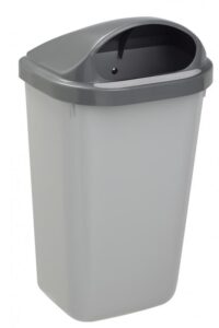 POUBELLE MURALE XERIOS GRIS/GRIS | 50L