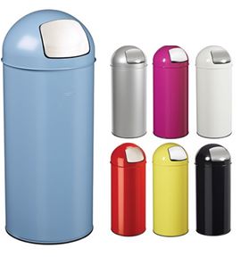 POUBELLE PUSH AVEC COUVERCLE | 45L