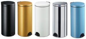 POUBELLE A PEDALE SANELIA SEAU ANTIBACTERIEN | 30L